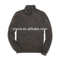 15JWT0119 hombre suéter de media cremallera algodón pullover